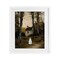 Stupell Industries Little Ghost in Cottage Forest Framed Print Under Glass, design by Arlington Prints